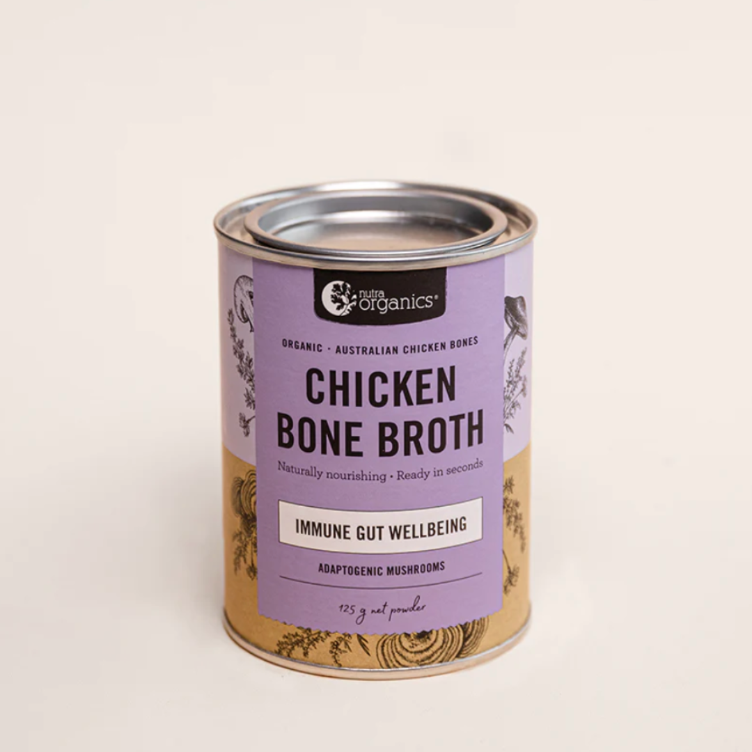 Bone Broth Chicken Adaptogenic Mushrooms 125g
