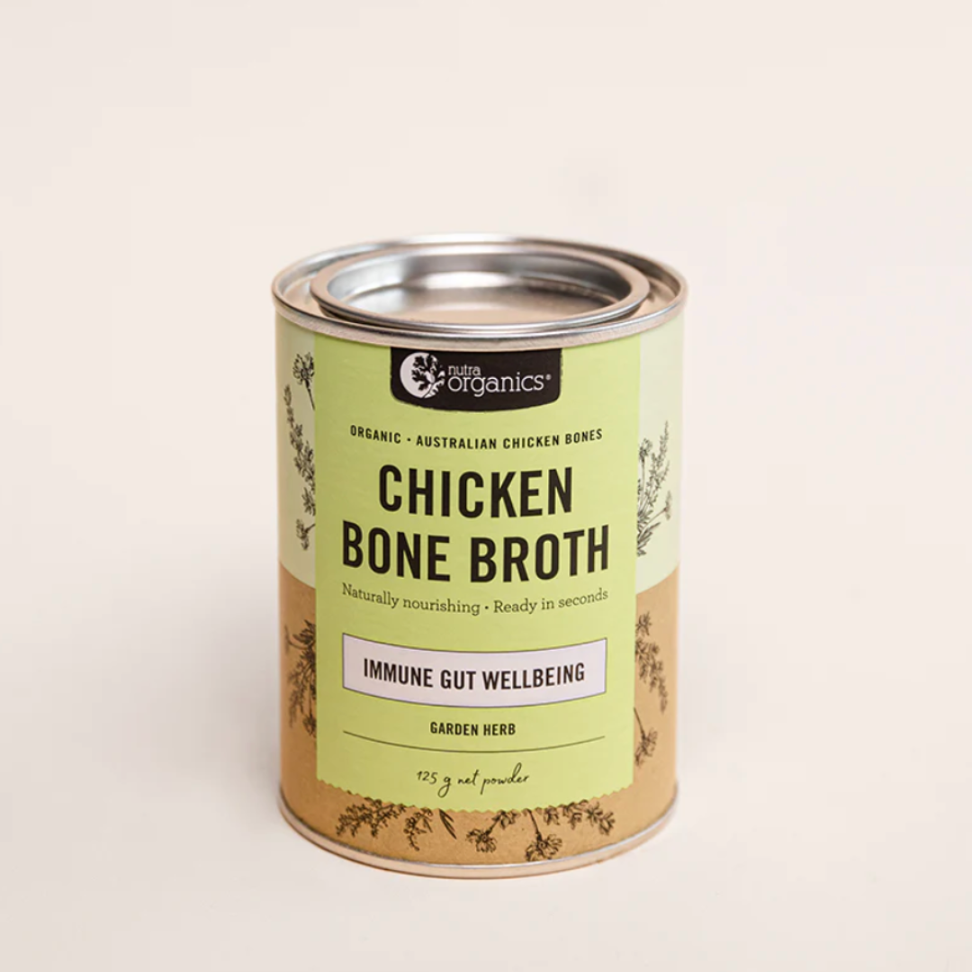 Bone Broth Chicken Organic Garden Herb 125g