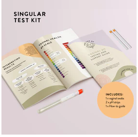 Vaginal PH Testing and Support Guide single kit