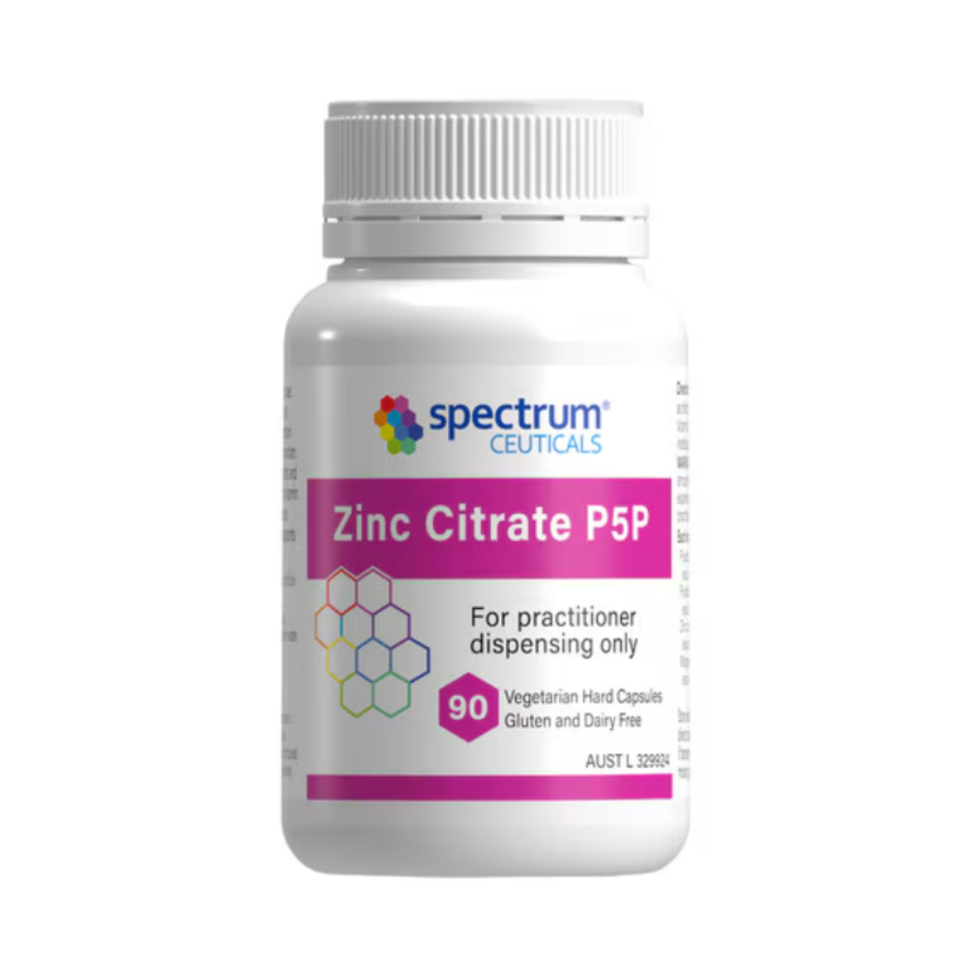 Zinc Citrate P5P 90 caps