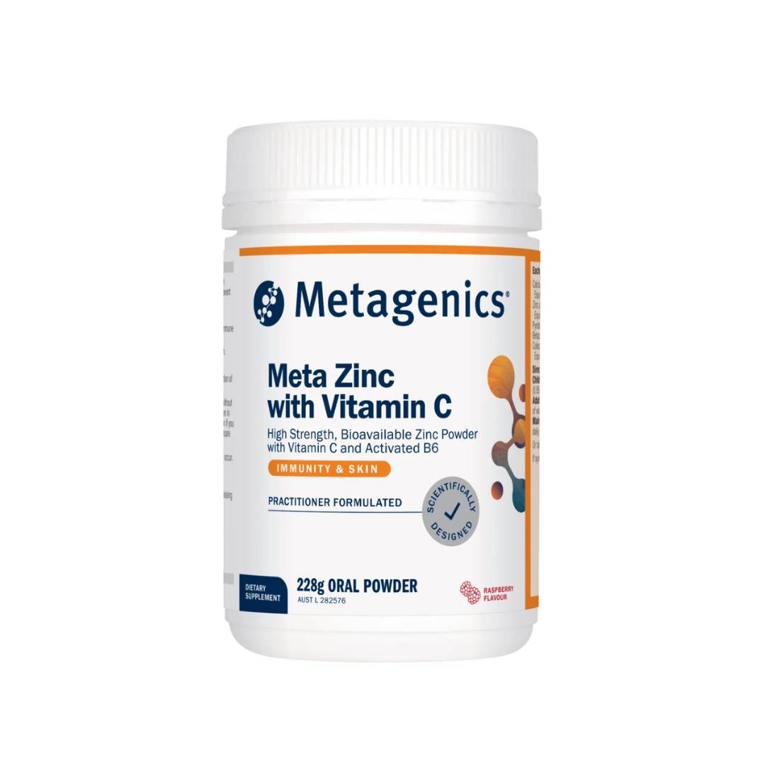 Meta Zinc with Vitamin C Raspberry 228g