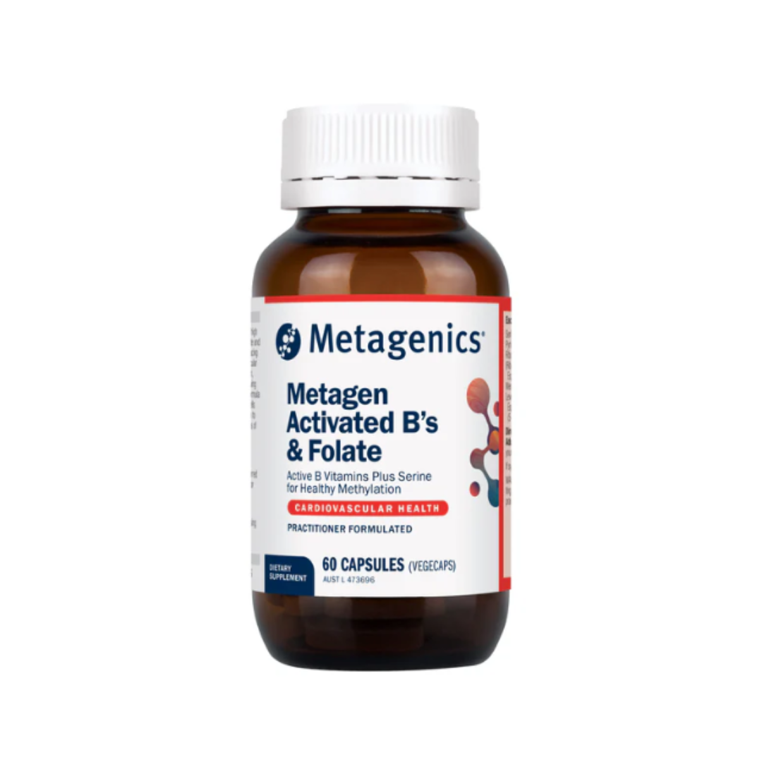 Metagen Activated B's & Folate 60caps