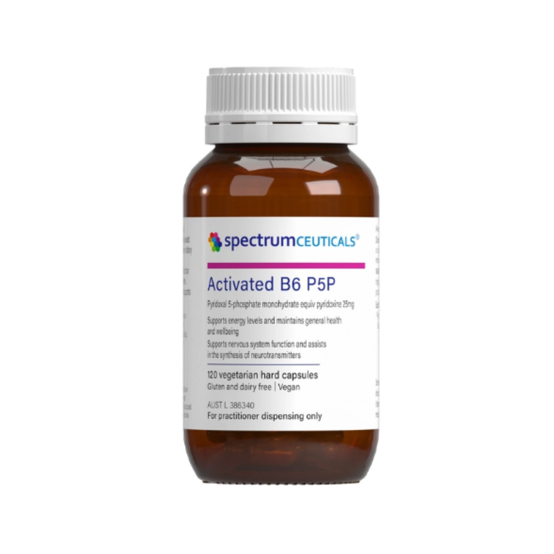 Spectrum Ceuticals Activated B6 P5P 120 caps