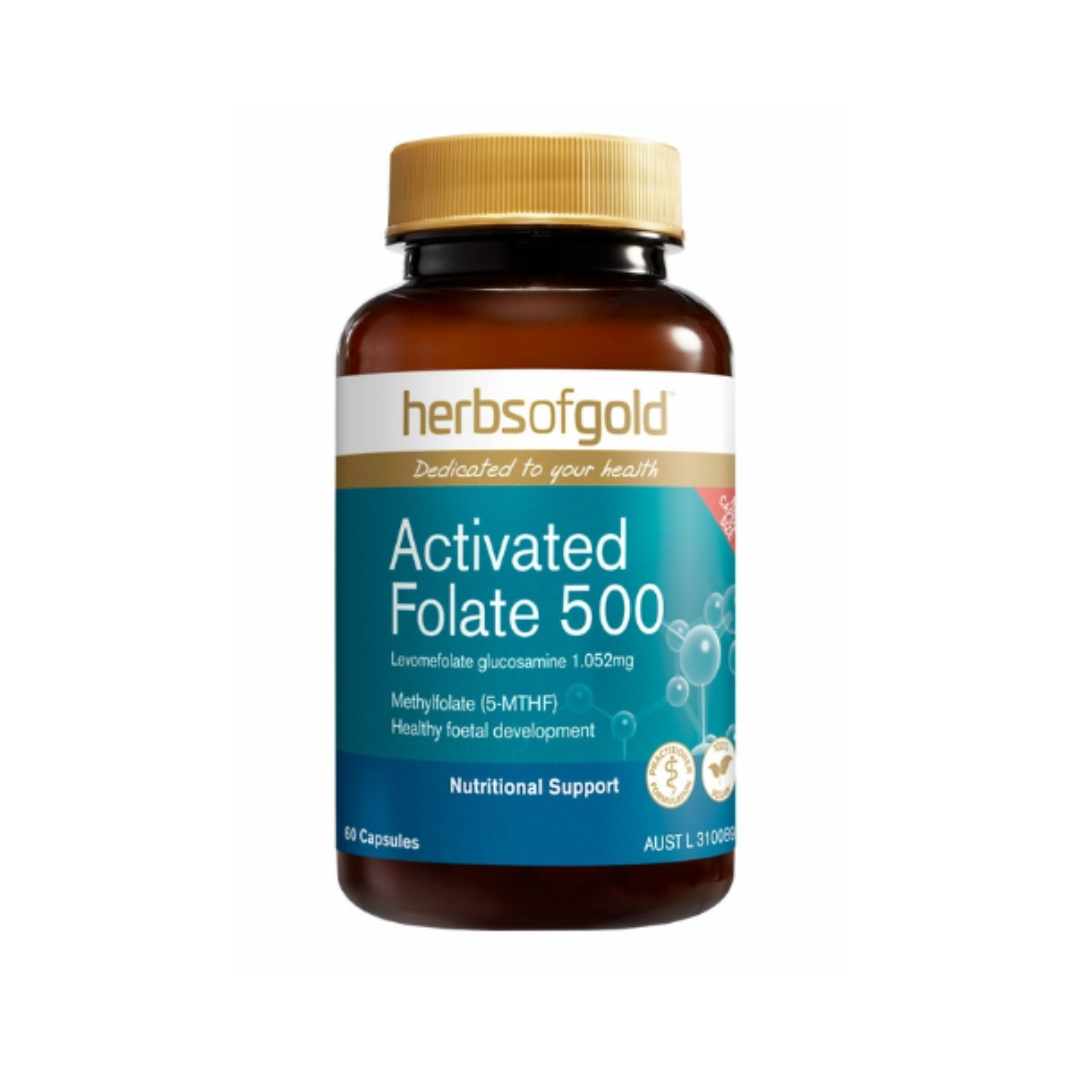 Active Folate Ireland Activated Folate 500 60c - Floralia Wellness