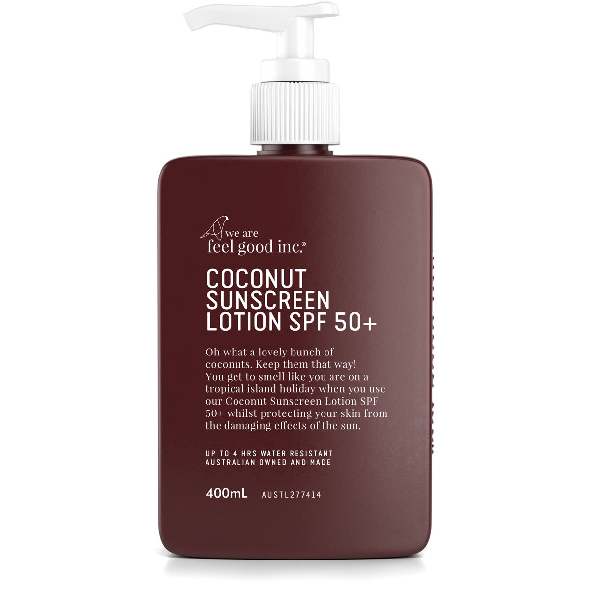 Coconut Sunscreen Lotion SPF 50+