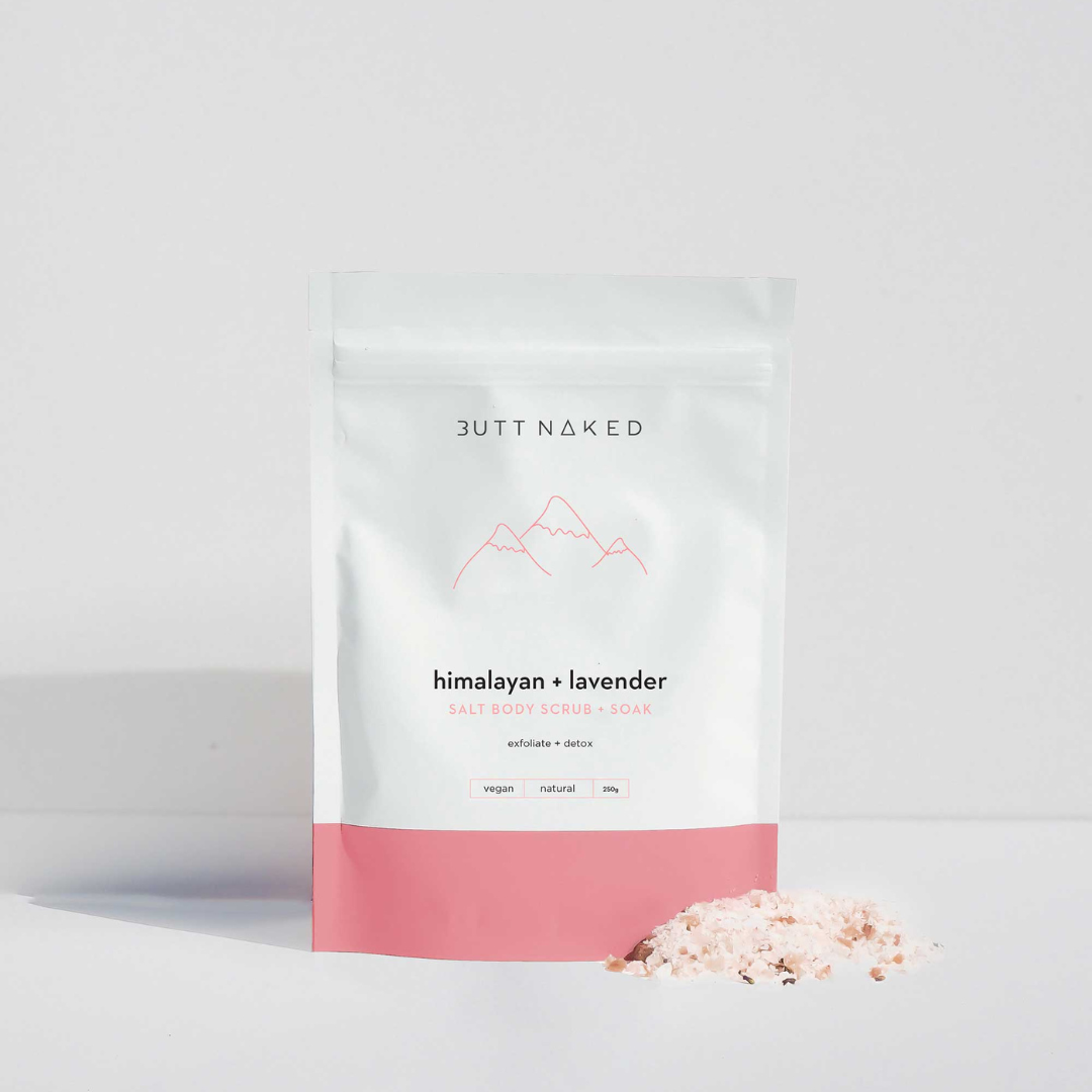 Himalayan + Lavender Body Scrub + Soak 250g