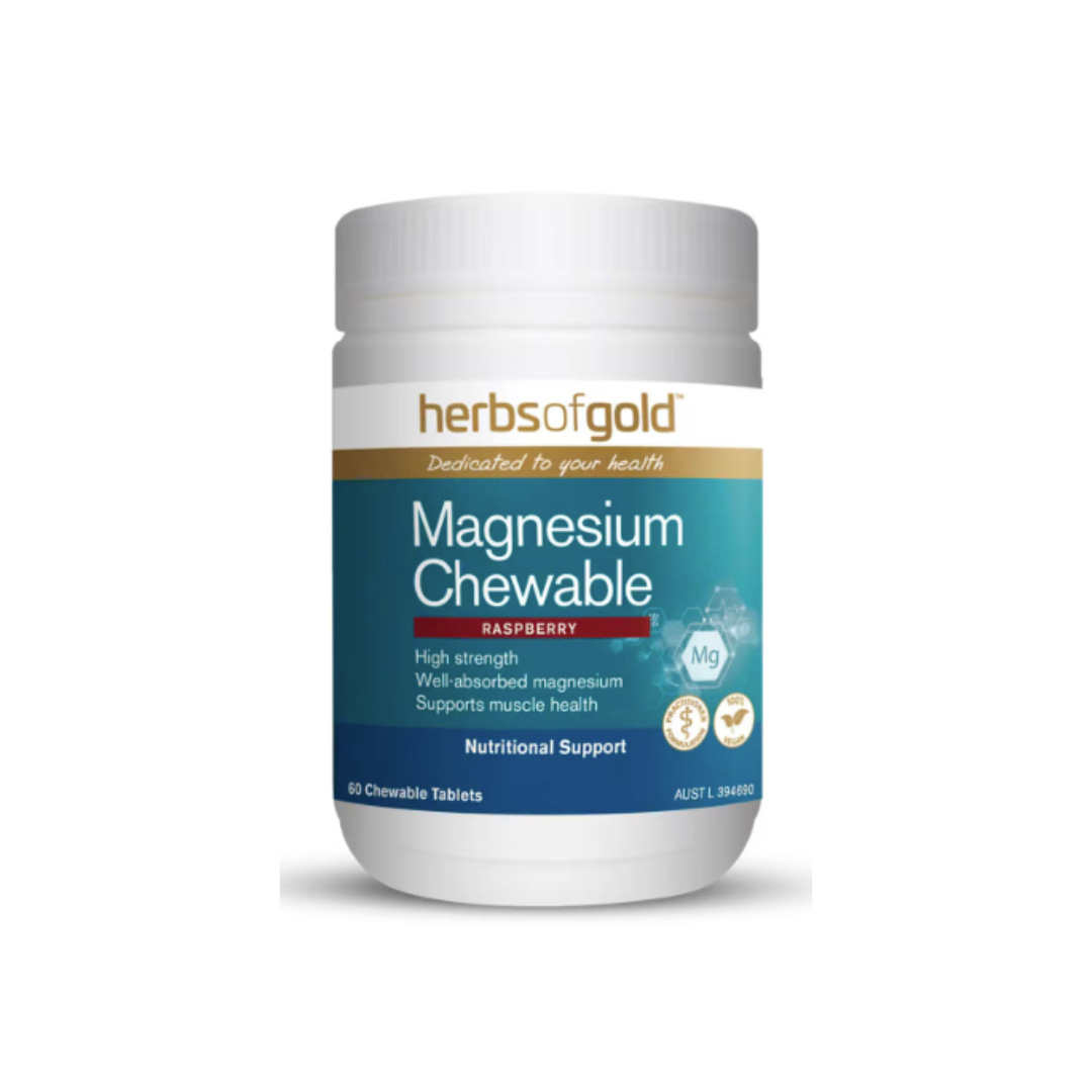 Magnesium Chewable Raspberry 60 tablets