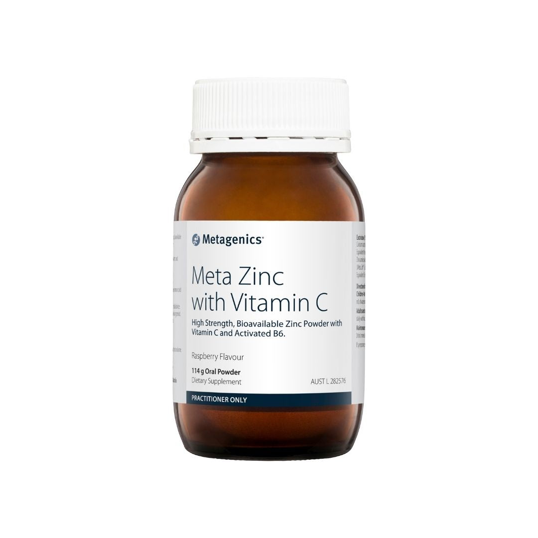 Meta Zinc with Vitamin C Raspberry 114g