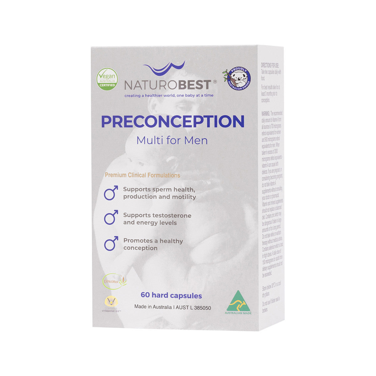 Preconception Multi for Men 60caps