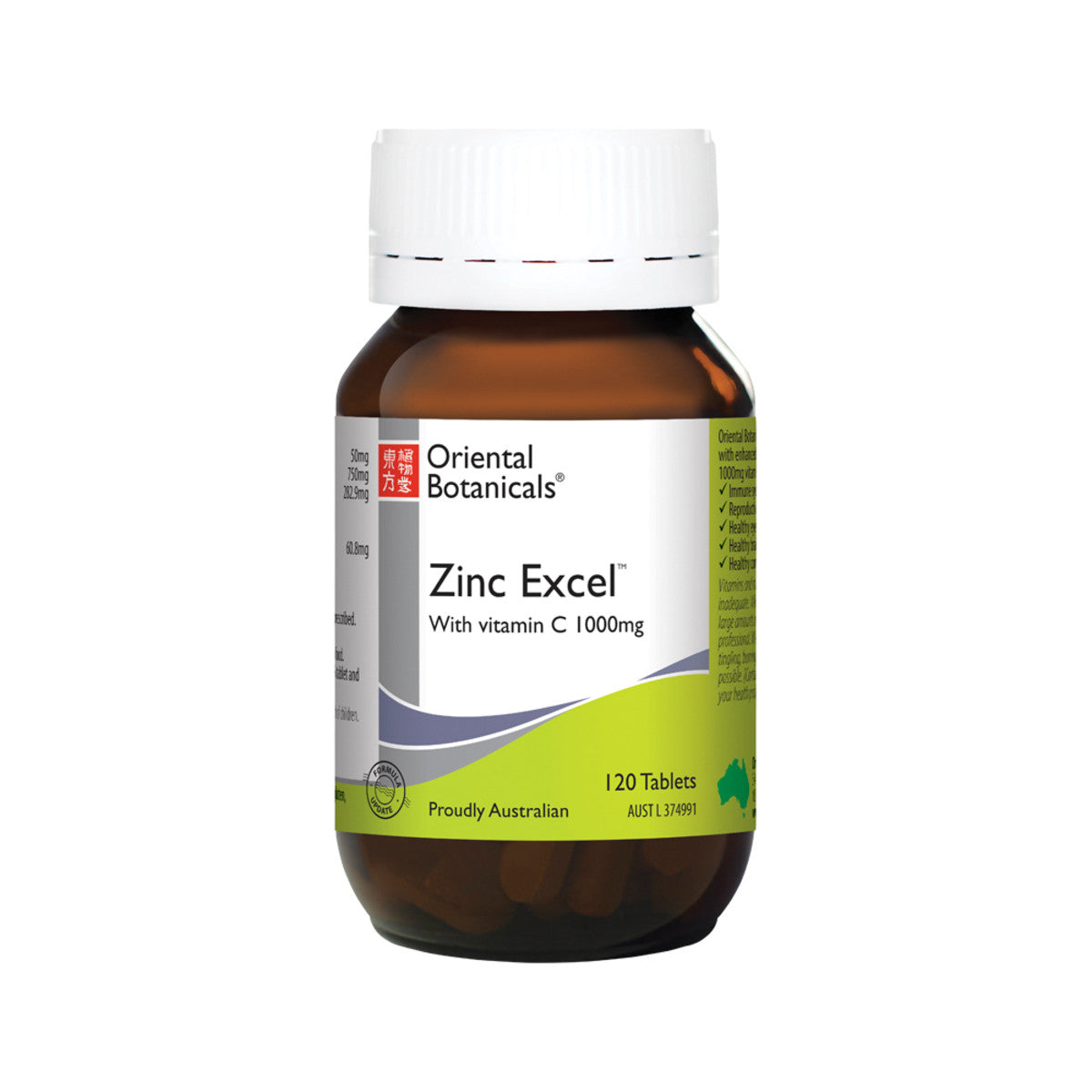 Zinc Excel 120tabs